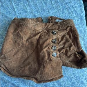 Pacsun cute brown shorts